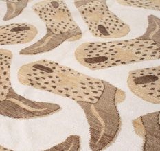 Ruby Plum Turkish Design Handmade Wool Rug